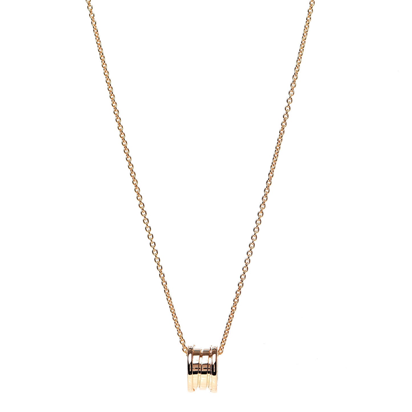 18K Rose Gold B.Zero1 Pendant Necklace