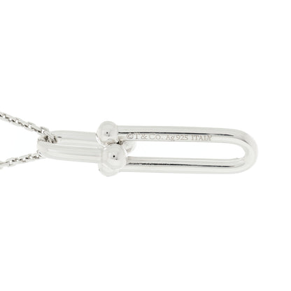 Tiffany Sterling Silver HardWear Link Pendant Necklace 4 of 5