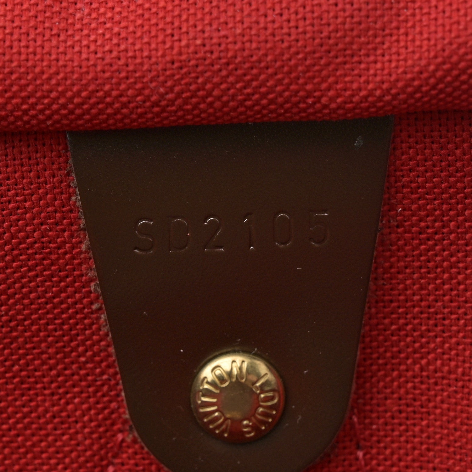 Louis Vuitton Damier Ebene Speedy 30 7 of 10