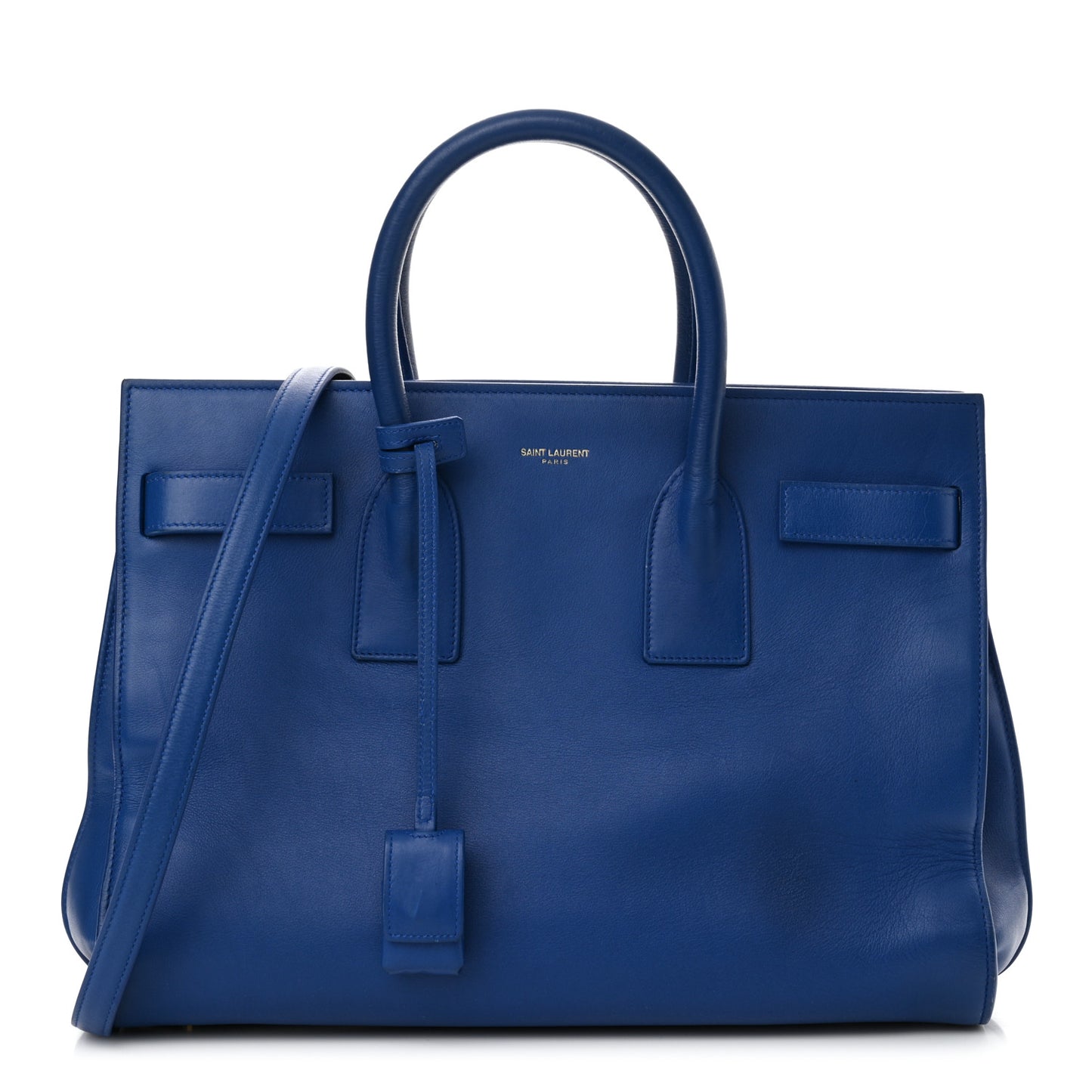 Calfskin Small Sac De Jour Blue Majorelle