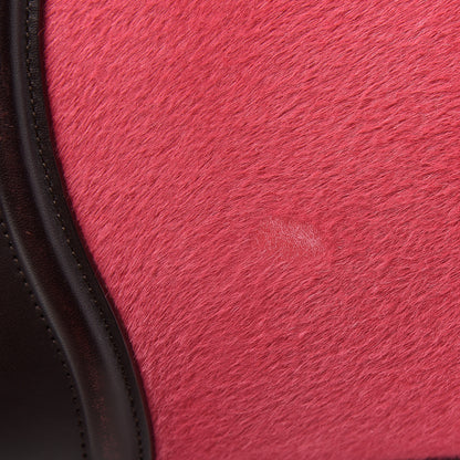 Celine Pony Hair Smooth Calfskin Micro Tri-Color Luggage Pink 9 of 10