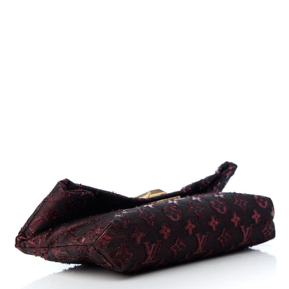 Louis Vuitton Lurex Quilted Monogram Altair Clutch Bordeaux 4 of 11