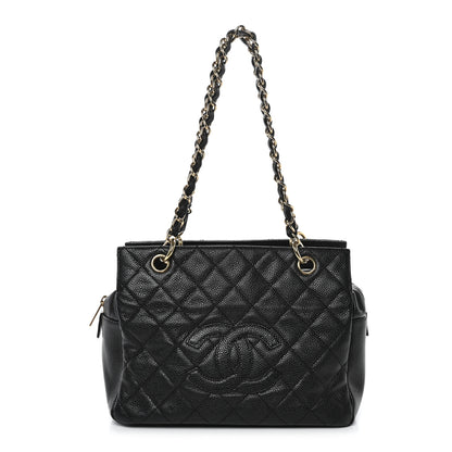 Chanel Caviar Quilted Petit Timeless Tote PTT Black 1 of 11