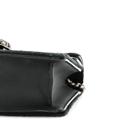 Gucci Velvet Super Mini Dionysus Shoulder Bag Black 9 of 9