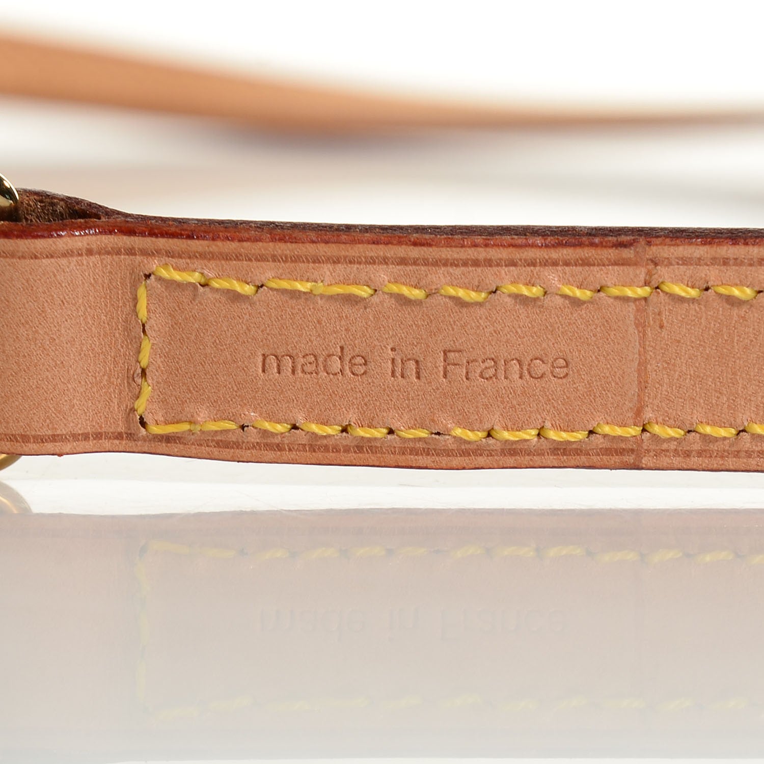 Louis Vuitton Vachetta Long Shoulder Strap VVN 4 of 5