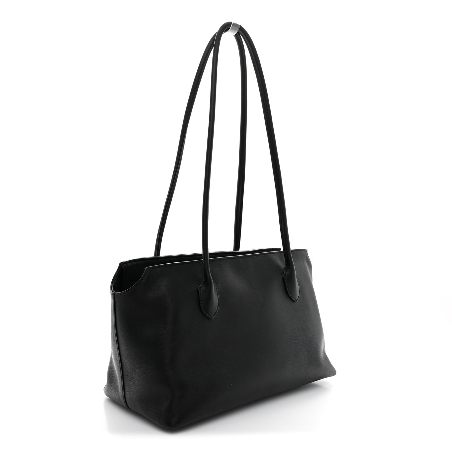 Grained Calfskin Terrasse Bag Black