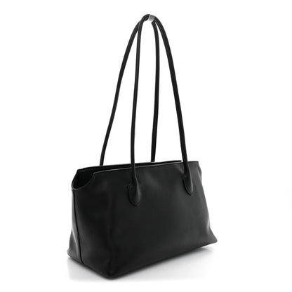 The Row Grained Calfskin Terrasse Bag Black 3 of 9