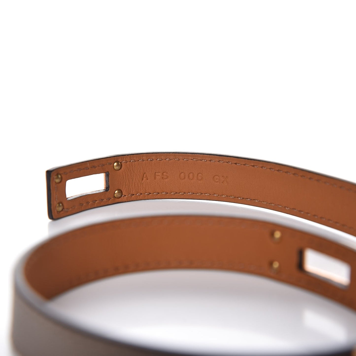 Swift Kelly Double Tour Bracelet T3 Gris Asphalte