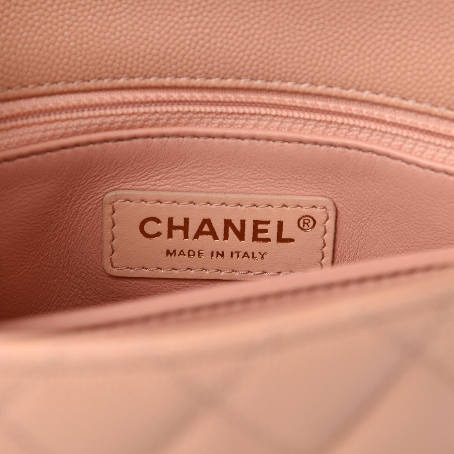 Chanel Caviar Quilted Mini Coco Handle Flap Light Pink 8 of 10