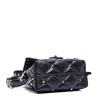 Valentino Garavani Nappa Mini Candystud Top Handle Bag Black 4 of 10