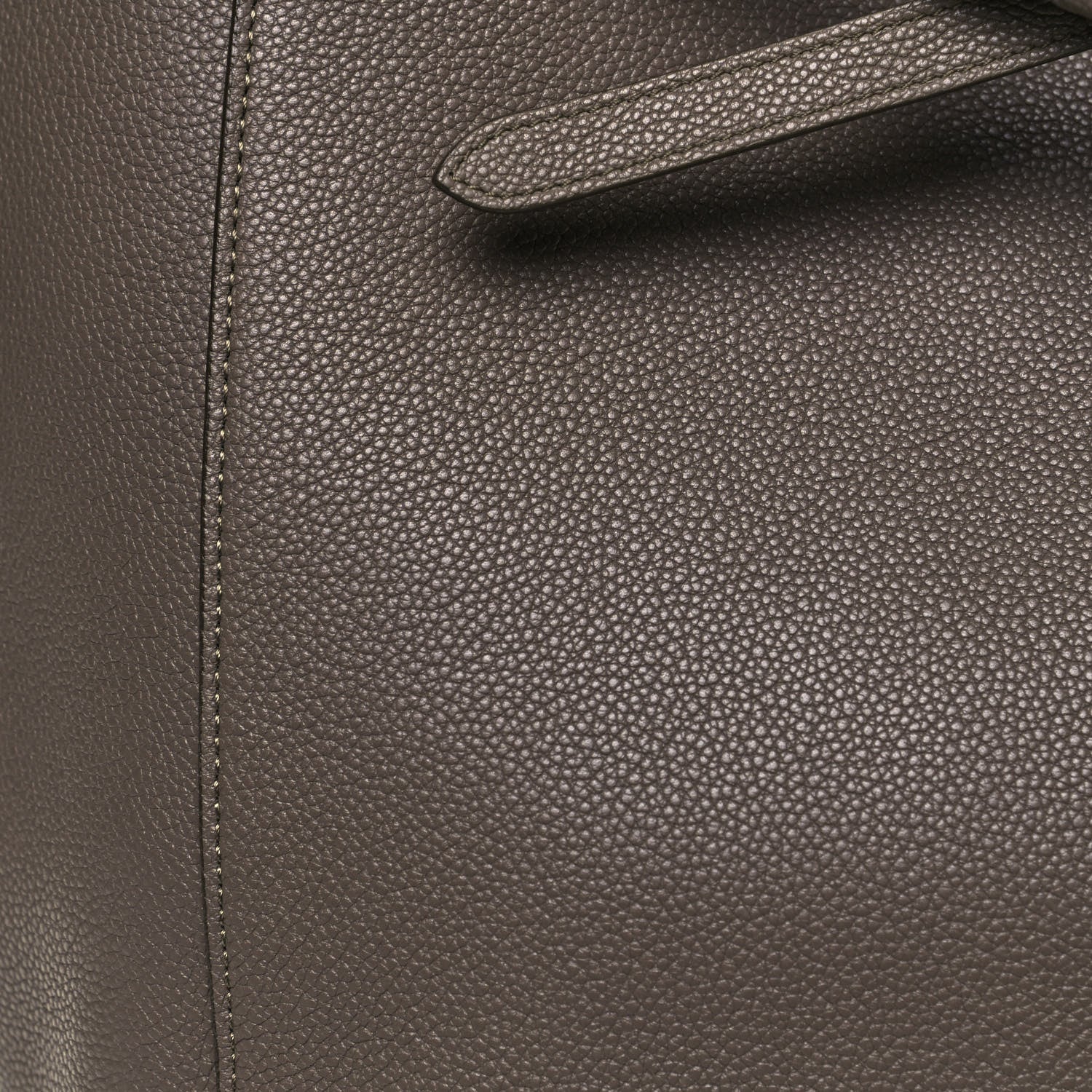 Celine Soft Grained Calfskin Medium Belt Cabas Phantom Taupe 6 of 10