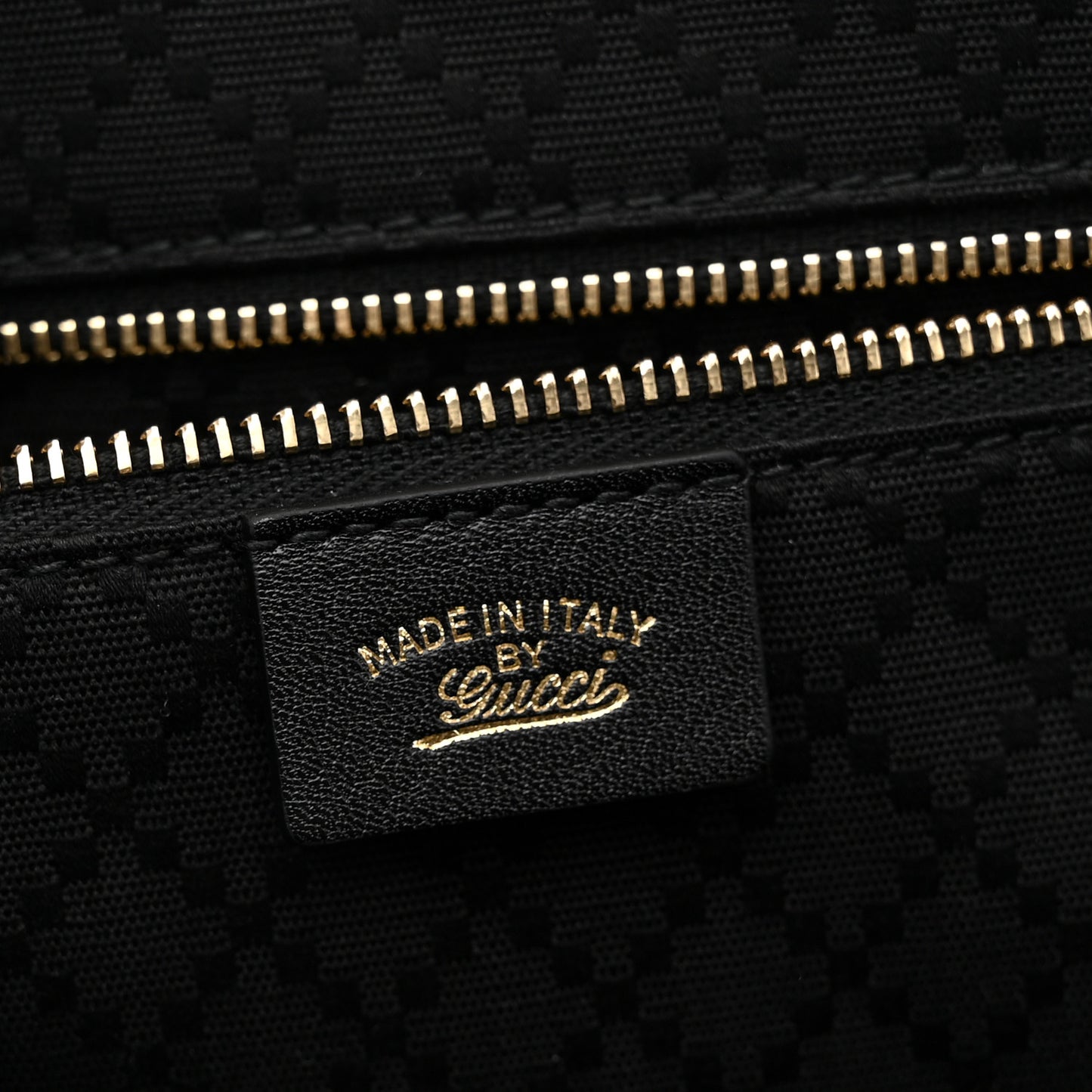 Calfskin Web Large Borsetto Boston Black
