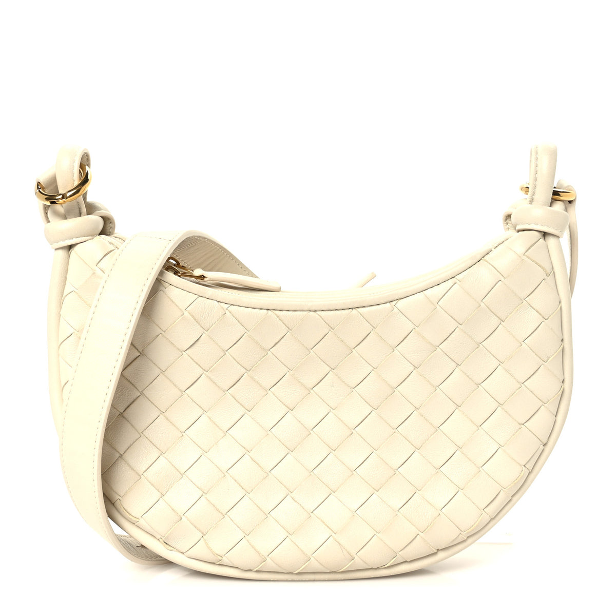 Bottega Veneta Nappa Intrecciato Small Gemelli Multipocket Bag Sea Salt 1 of 9