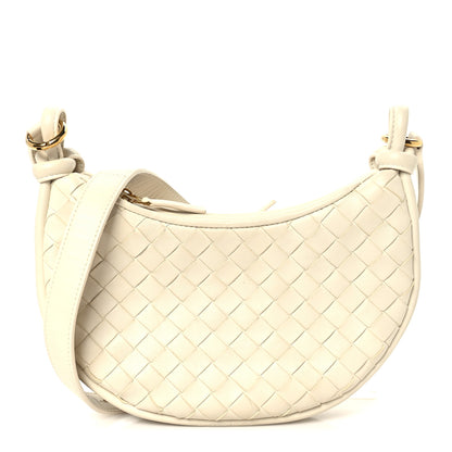 Bottega Veneta Nappa Intrecciato Small Gemelli Multipocket Bag Sea Salt 1 of 9