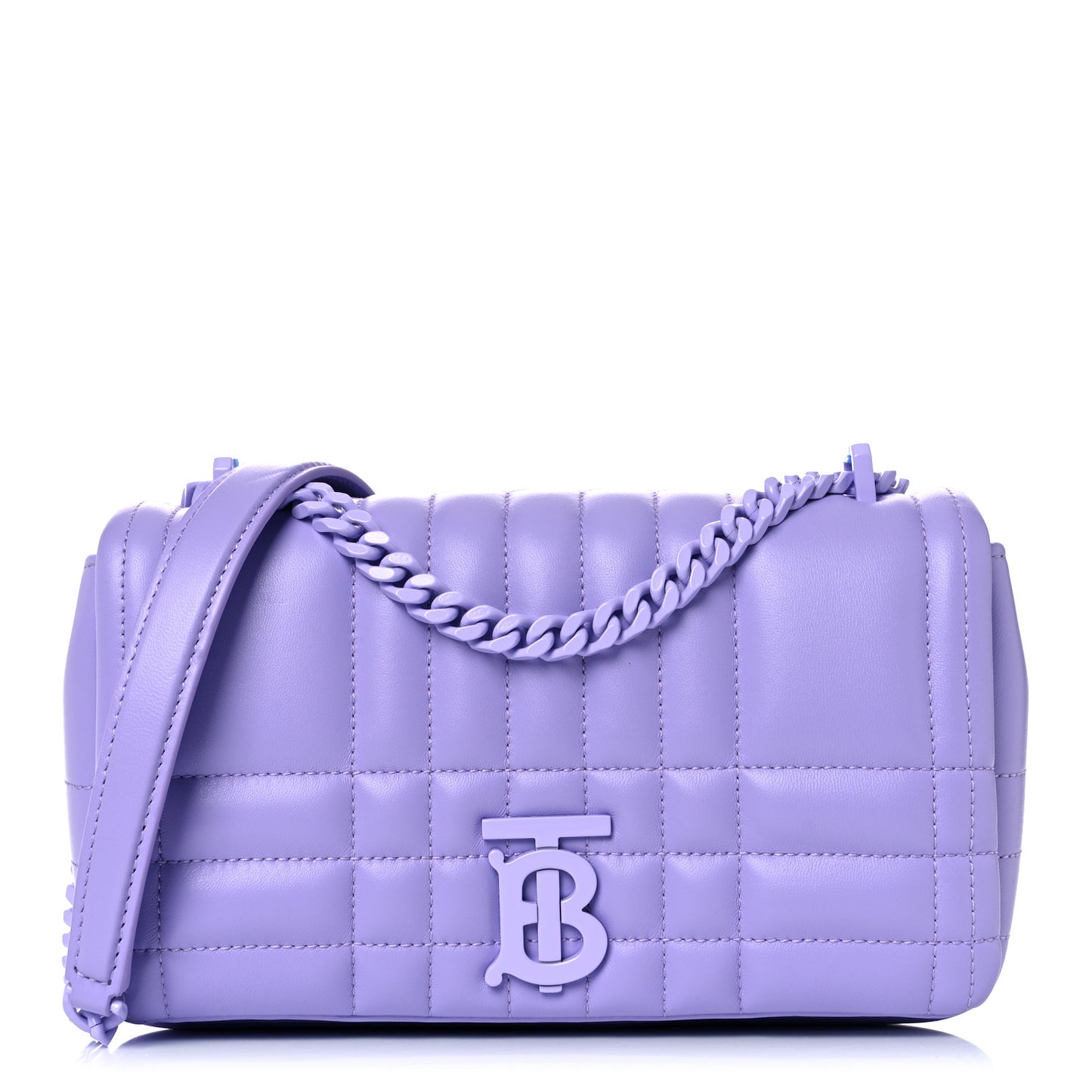 Lambskin Quilted Small Lola Bag Soft Violet
