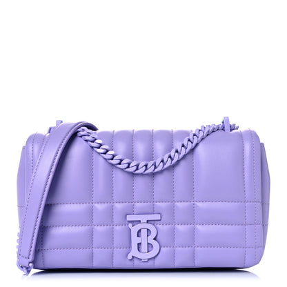 Burberry Lambskin Quilted Small Lola Bag Soft Violet 1 of 10