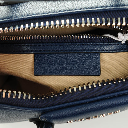 Givenchy Sugar Goatskin Mini Antigona Navy 6 of 7