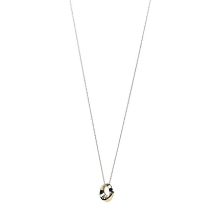 Tiffany 18K Yellow Gold Frank Gehry Believe Pendant Necklace 1 of 8