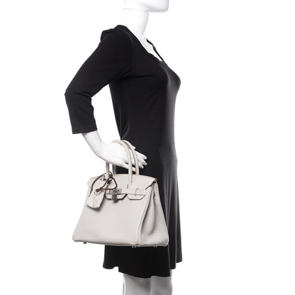 Hermes Togo Birkin 30 Craie 2 of 11