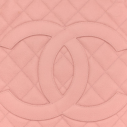 Chanel Caviar Quilted Medallion Tote Light Pink 8 of 10