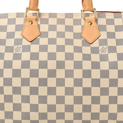 Louis Vuitton Damier Azur Speedy 30 8 of 10