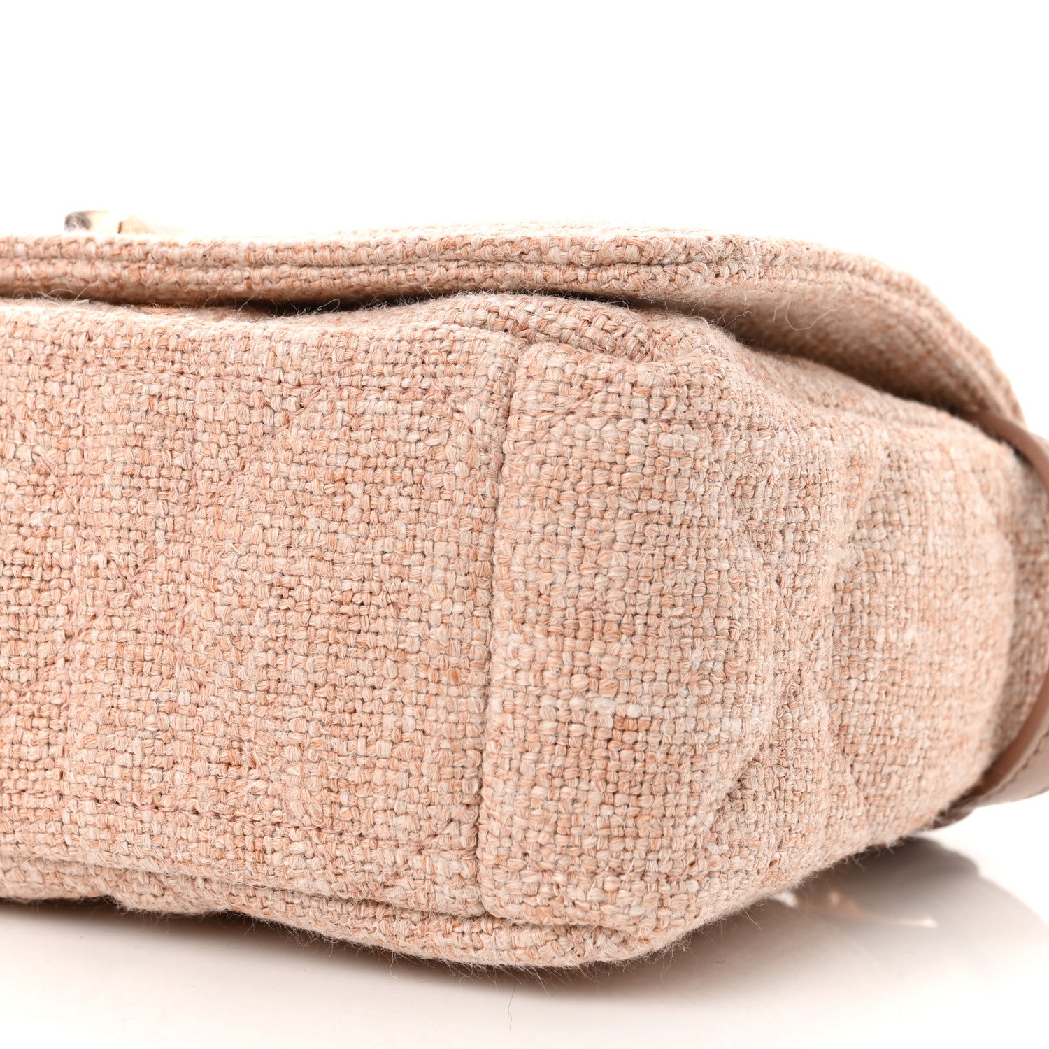 Christian Dior Linen Macrocannage Small Caro Bag Rose 10 of 10