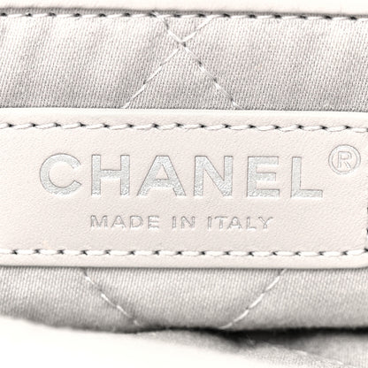 Chanel Shiny Calfskin Quilted Small Chanel 22 Grey 6 of 14