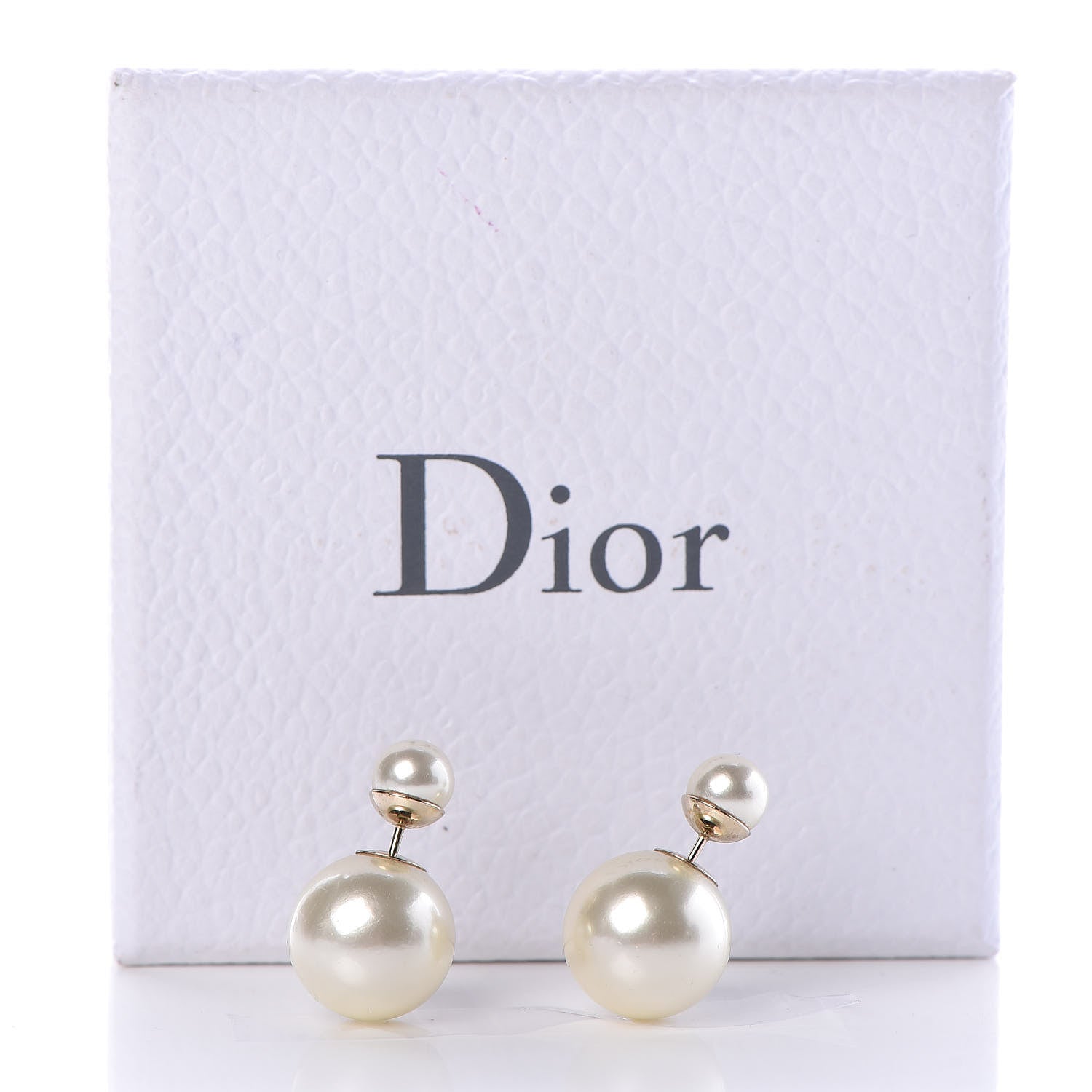Christian Dior Pearl Mise En Dior Tribal Earrings 5 of 5