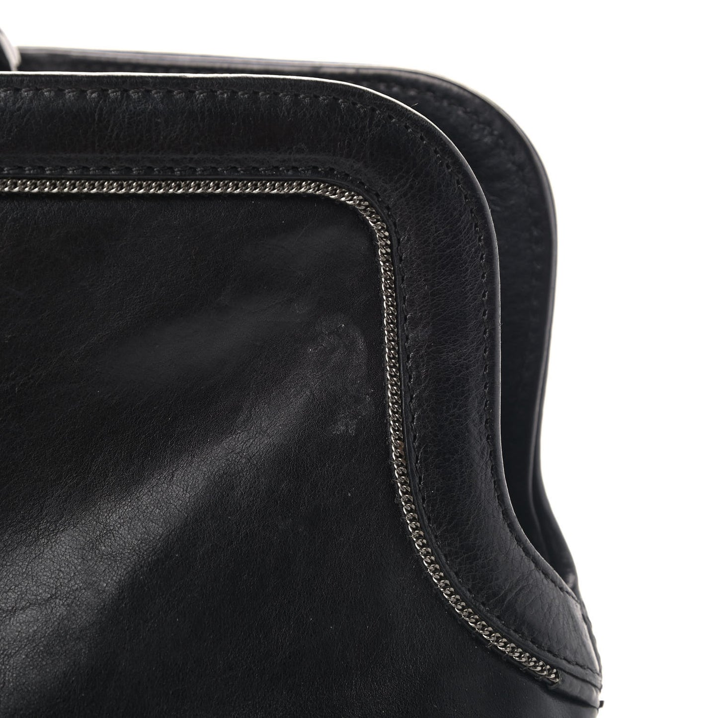 Lambskin East West Soho Shopper Black