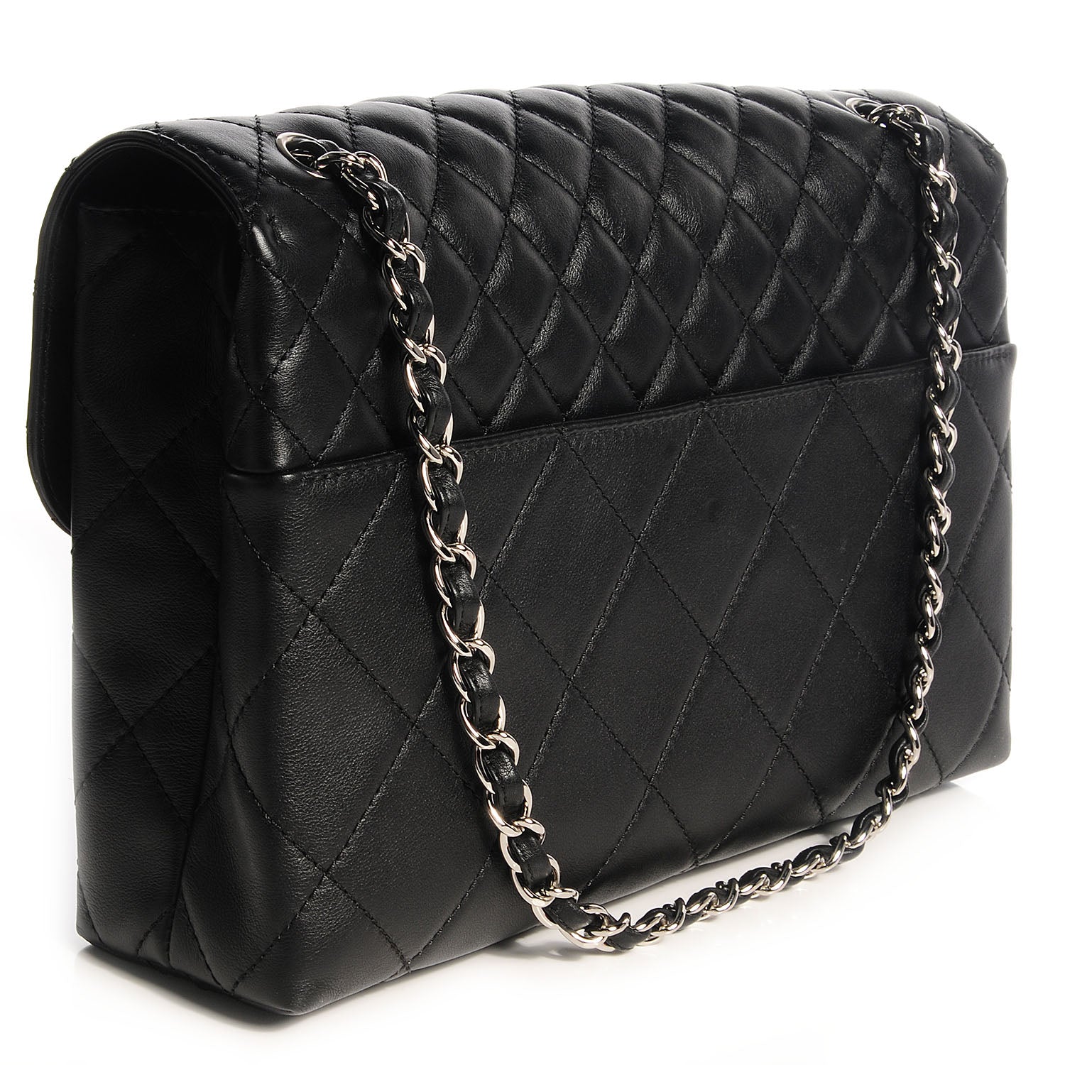 Chanel Calfskin Quilted In the Business Flap Bag Black 3 of 9