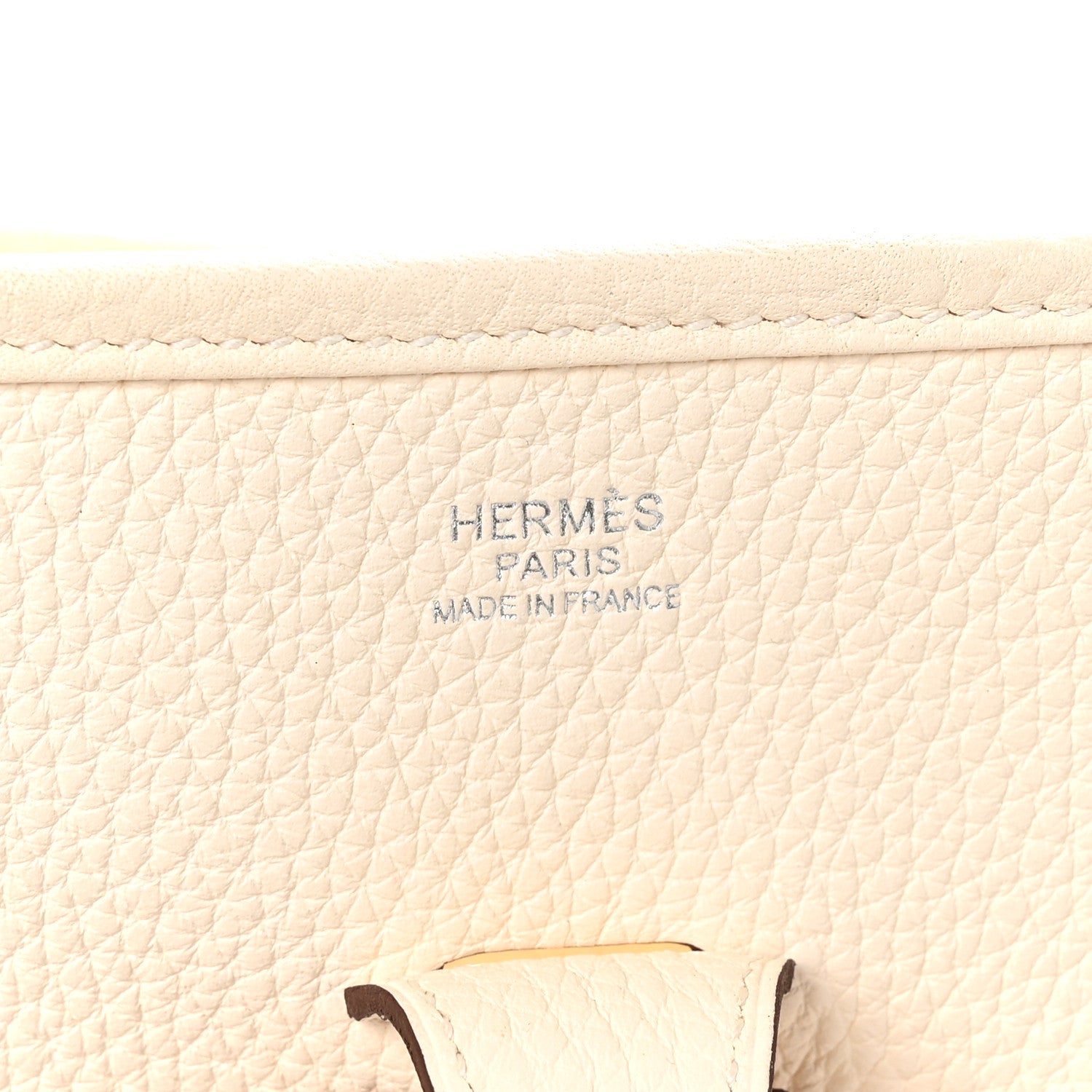 Hermes Taurillon Clemence Evelyne III PM Nata 6 of 11