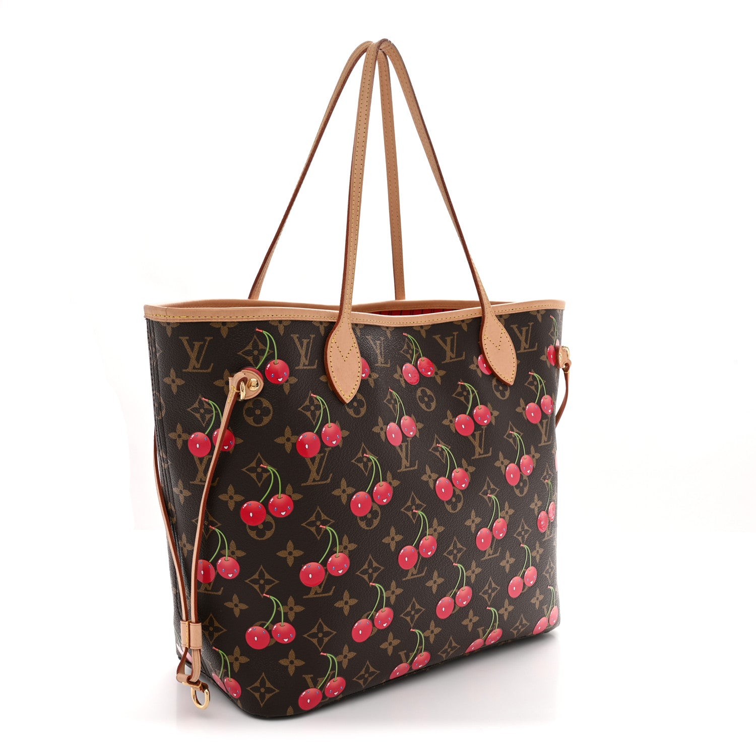 Louis Vuitton LV X TM Monogram Cerises Neverfull MM 4 of 10