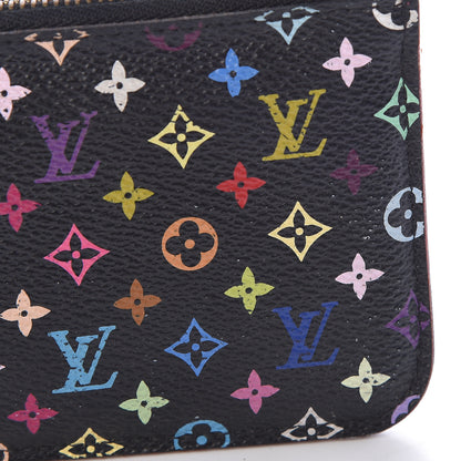 Louis Vuitton Monogram Multicolor Key Pouch Black Grenade 12 of 12
