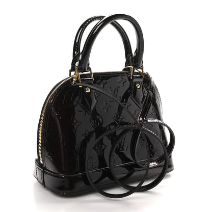 Louis Vuitton Vernis Alma BB Amarante 3 of 9