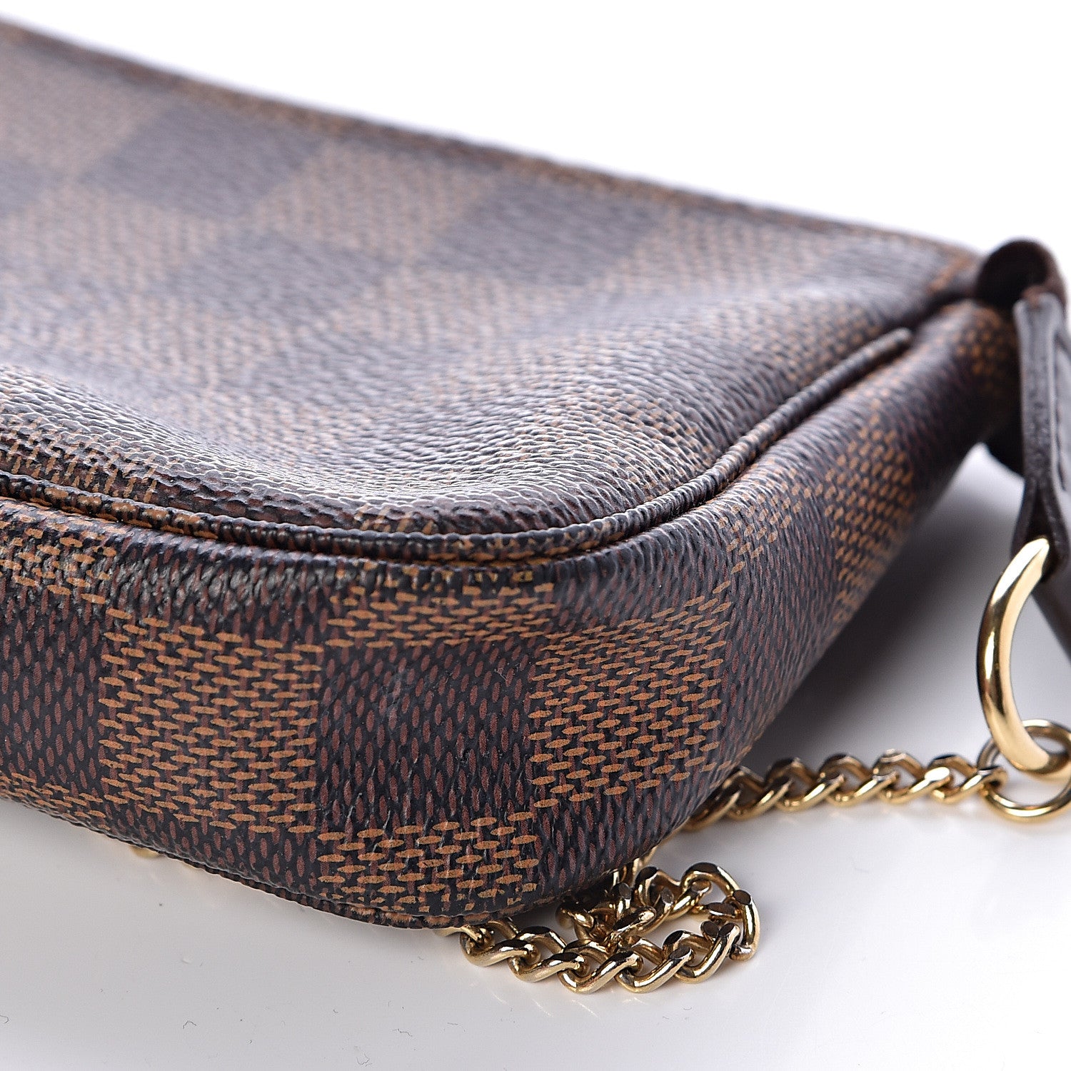 Louis Vuitton Damier Ebene Mini Pochette Accessories 9 of 9