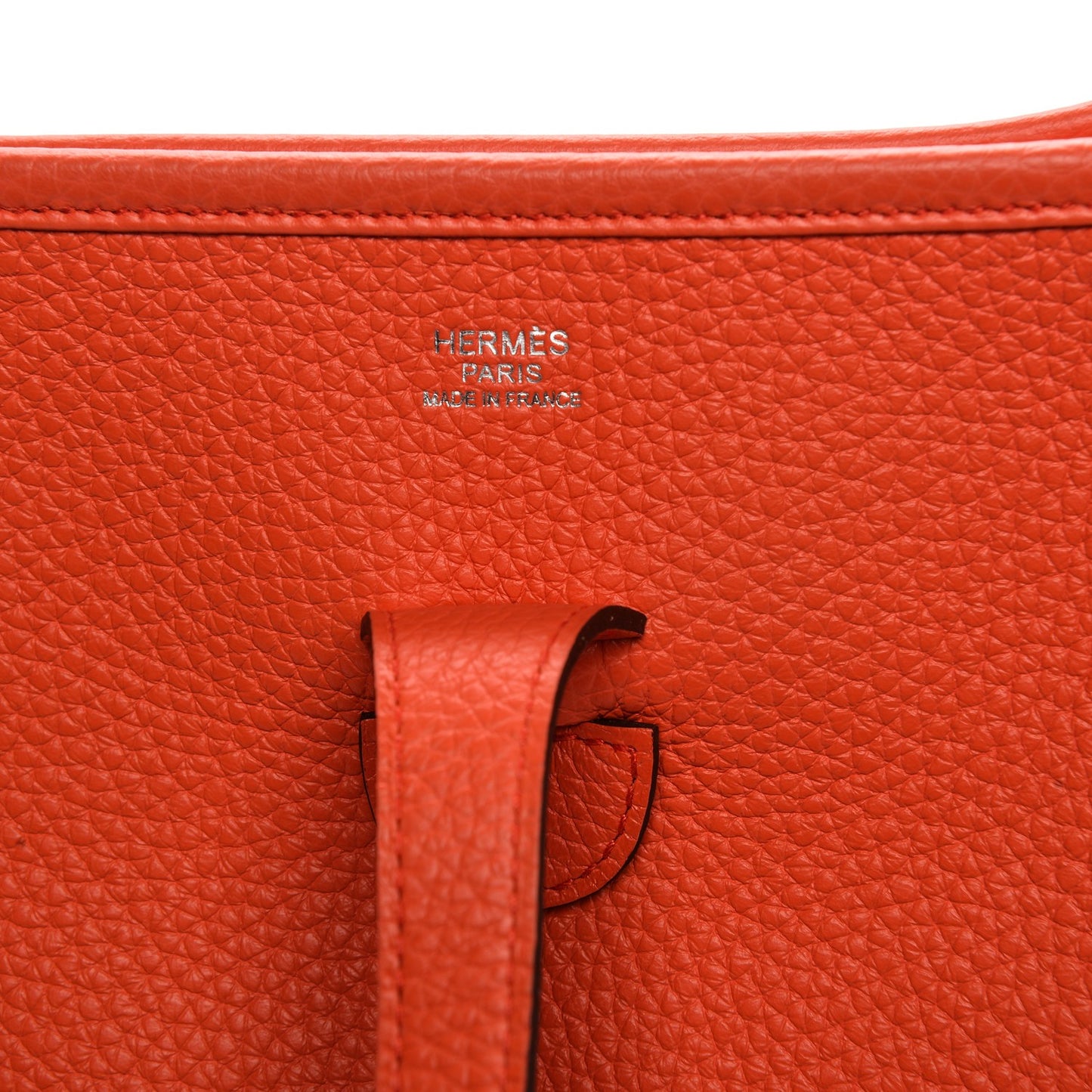 Taurillon Clemence Evelyne III PM Orange Poppy
