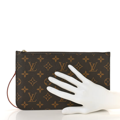 Louis Vuitton Monogram Neverfull MM GM Pochette 2 of 8