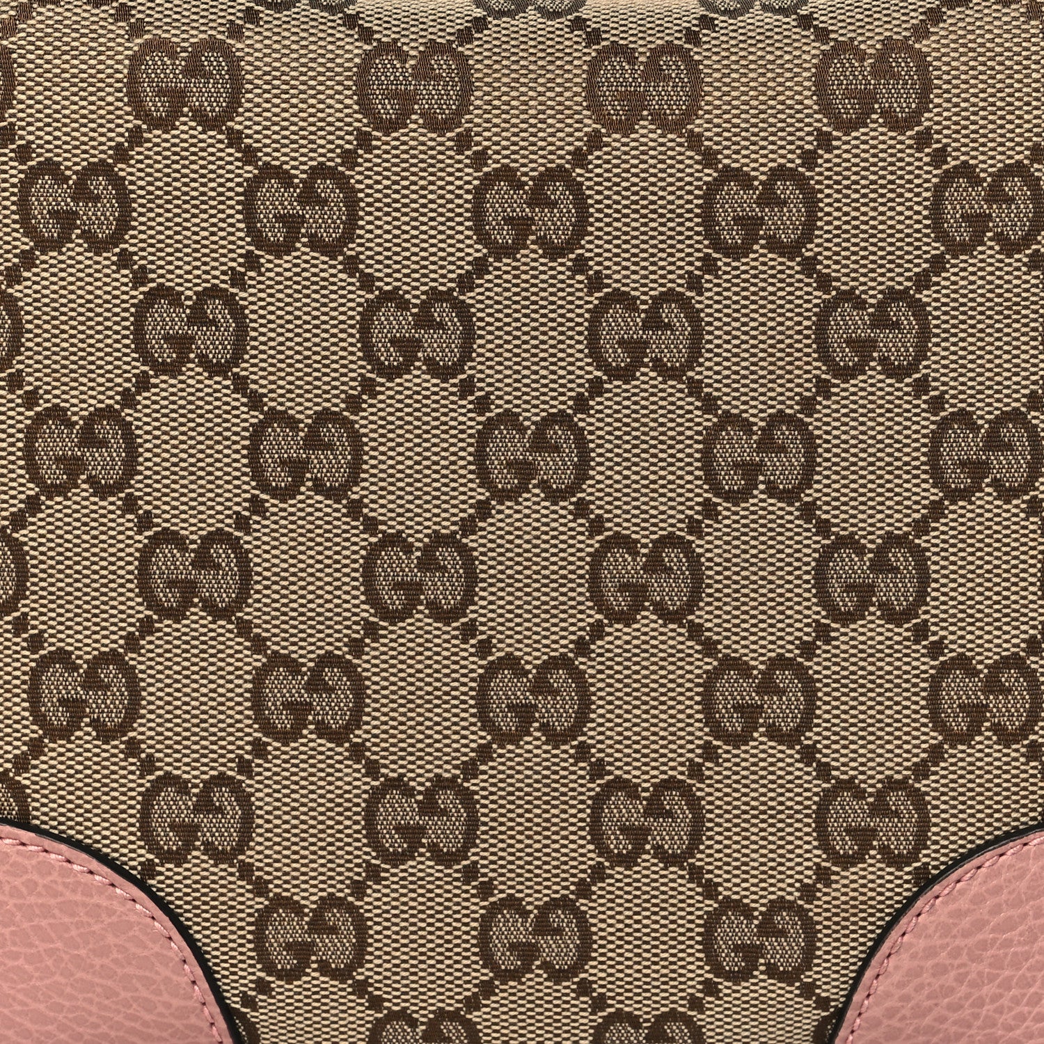 Gucci Monogram Mini Bree Messenger Bag Beige Soft Pink 9 of 12