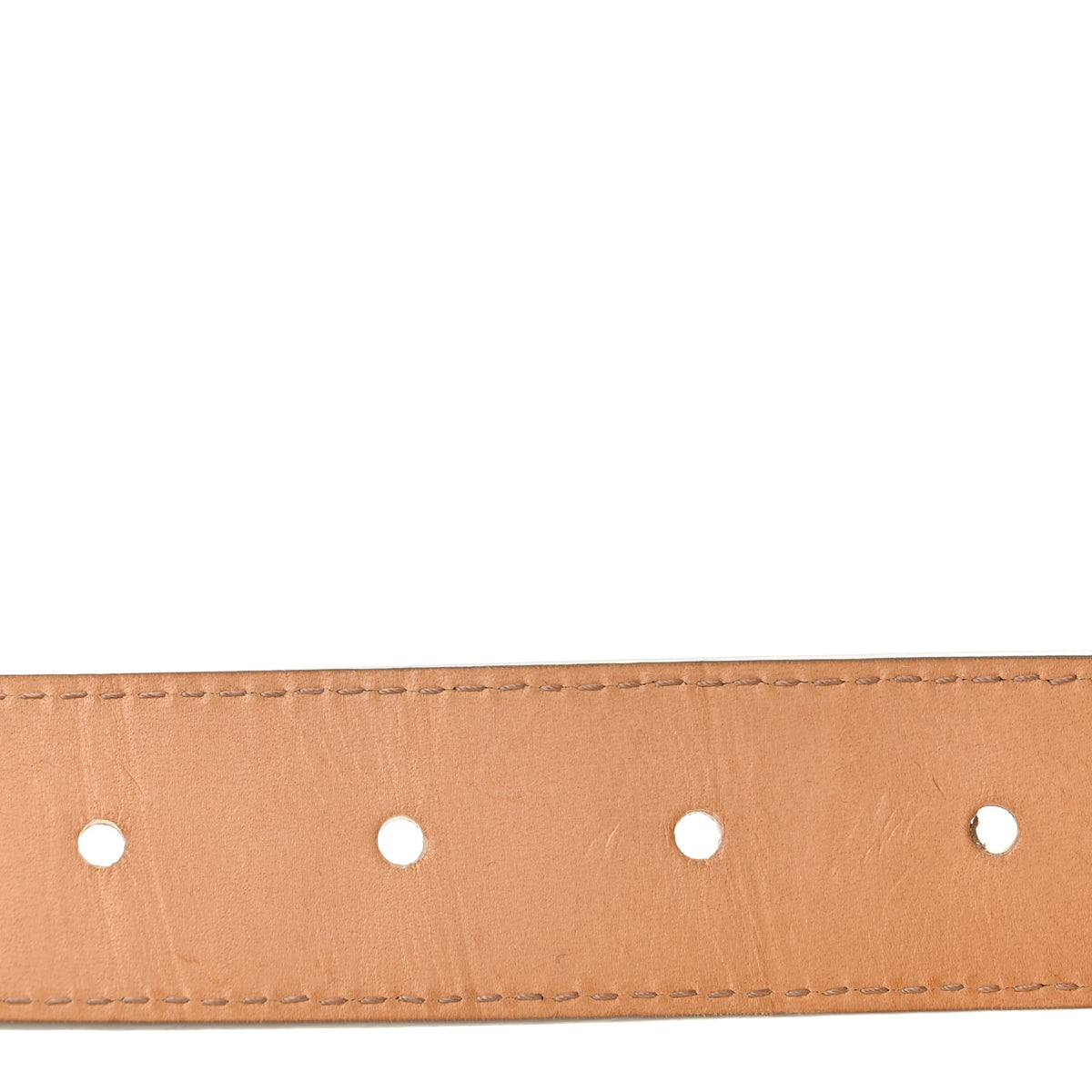 Louis Vuitton Epi LV Initiales Belt 85 34 Ivory 4 of 8