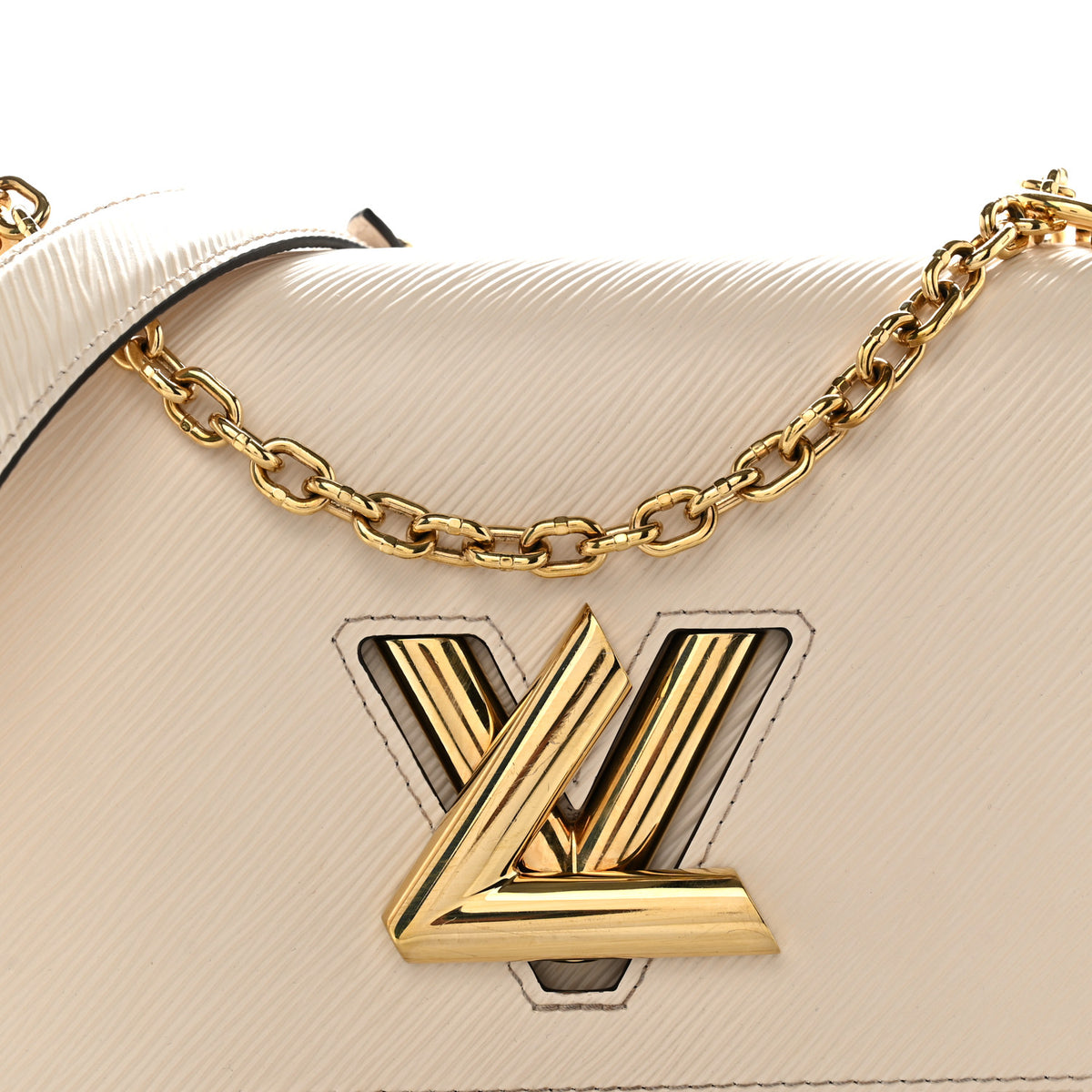 Louis Vuitton Epi Twist Shoulder Bag MM Quartz 7 of 9
