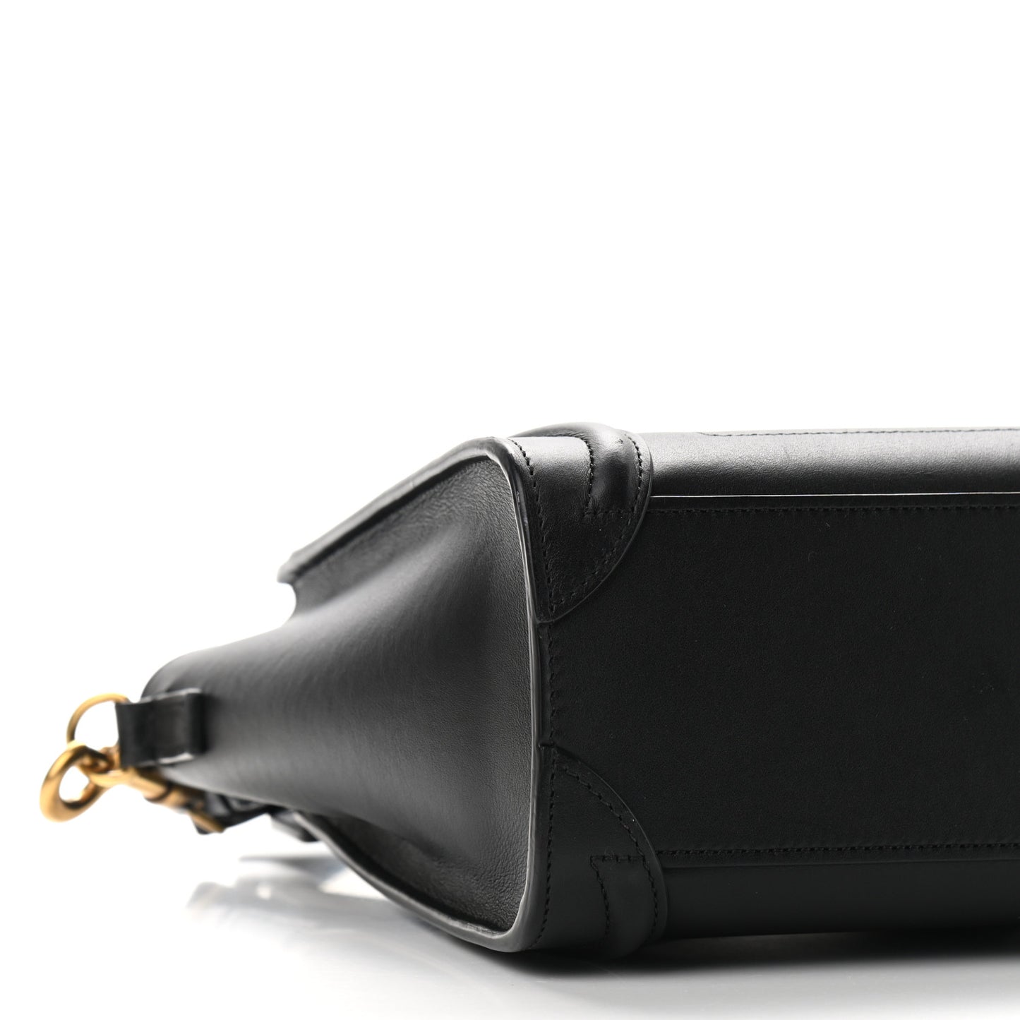 Smooth Calfskin Nano Luggage Black