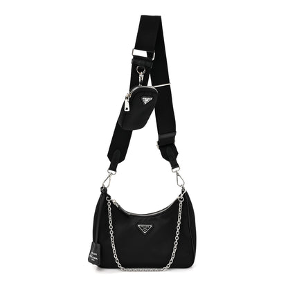 Prada Nylon Re-Edition 2005 Shoulder Bag Black 1 of 9