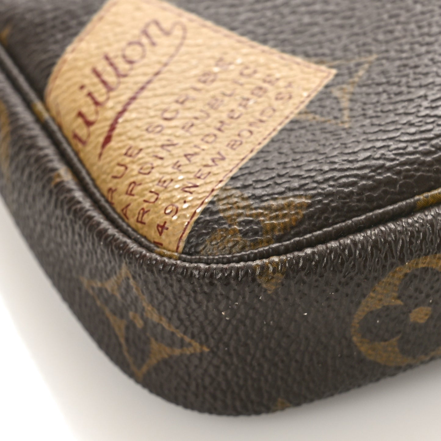 Monogram Stamp Mini Pochette Accessories