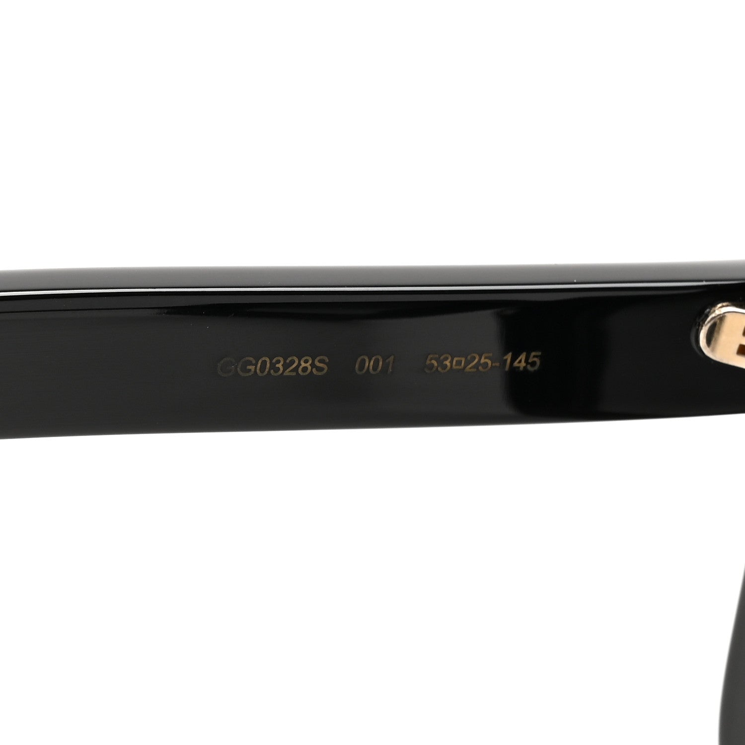 Gucci Acetate Oversize Sunglasses GG0328S Black 5 of 8