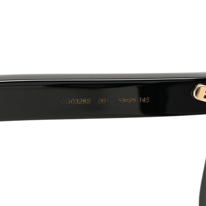 Gucci Acetate Oversize Sunglasses GG0328S Black 5 of 8