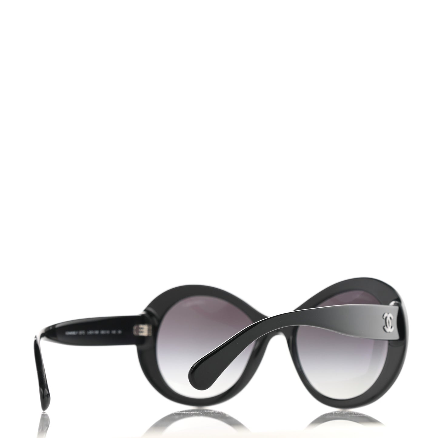 Oval CC Sunglasses 5372 Black