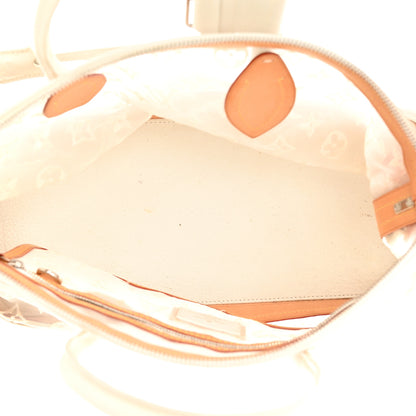 Louis Vuitton Monogram Transparence Lockit East-West White 5 of 16