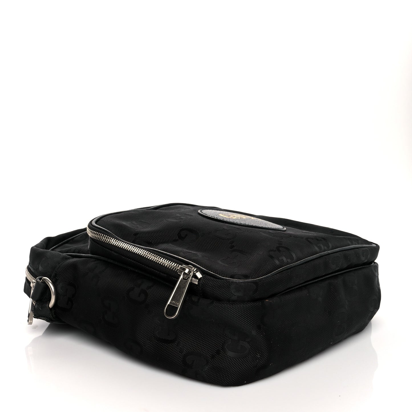 Econyl Nylon Monogram Off The Grid Messenger Black