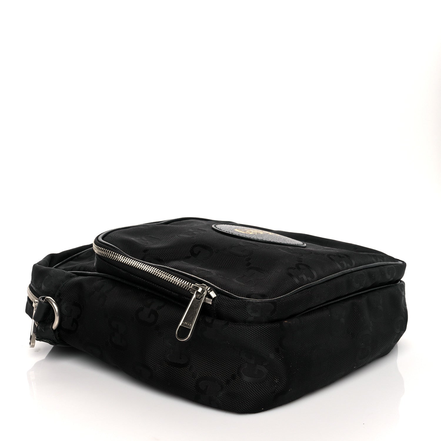 Gucci Econyl Nylon Monogram Off The Grid Messenger Black 4 of 12