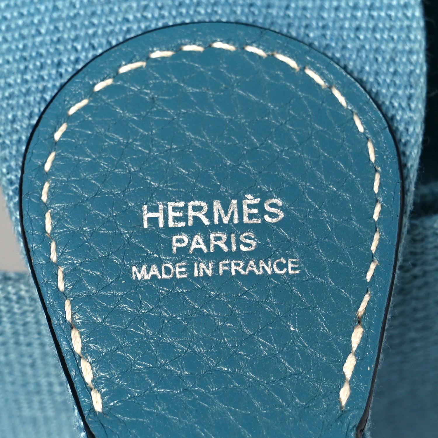 Hermes Taurillon Clemence Evelyne III PM Blue Jean 8 of 11